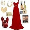 Different Combinations to Accessorize a Red Dress